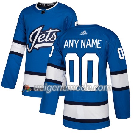 Herren Eishockey Winnipeg Jets Trikot Custom Adidas Alternate 2018-19 Authentic